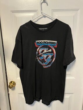 Foo Fighters Black Graphic Short Sleeve Band Tee